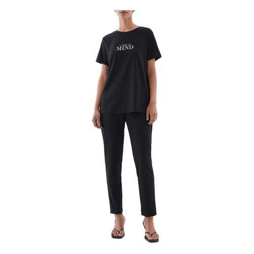 Футболка женская ZARINA 328513413 черная XS в Глория Джинс