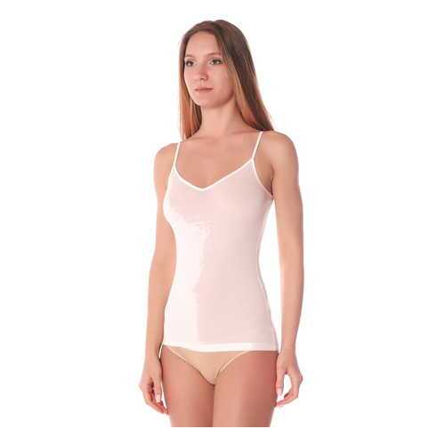 Майка женская BlackSpade BS1403 бежевая XXL в Глория Джинс