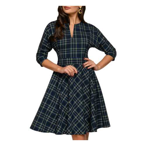 Платье женское D&M by 1001DRESS 0112001-01811DB синее S в Глория Джинс