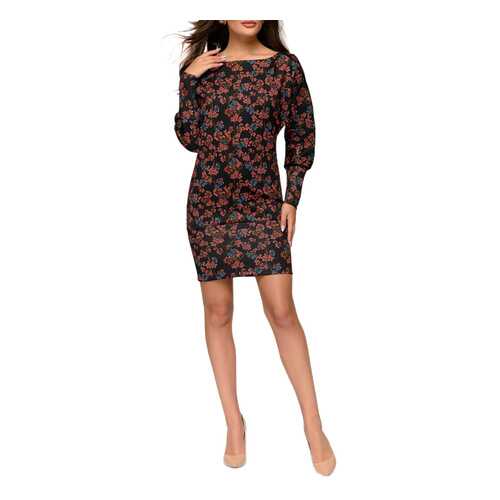 Платье женское D&M by 1001DRESS DM00098BF черное S в Глория Джинс