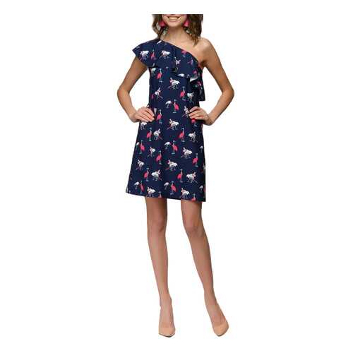 Платье женское D&M by 1001DRESS DM01297DB синее L в Глория Джинс