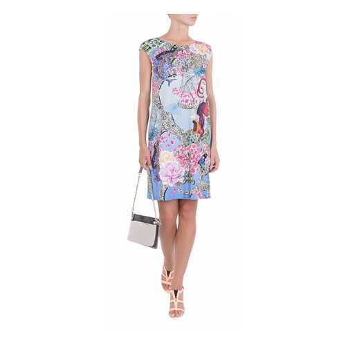 Платье женское Mary Katrantzou 75641 голубое XL в Глория Джинс