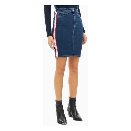 Юбка женская Calvin Klein Jeans синяя в Глория Джинс