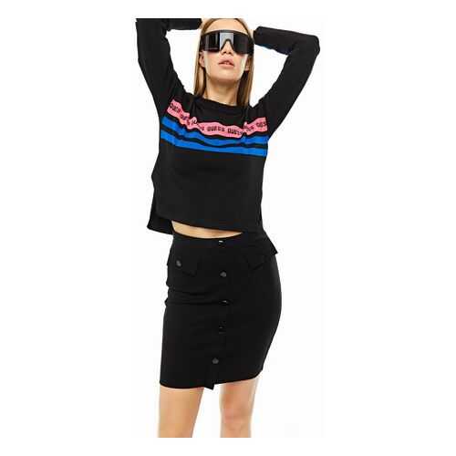 Юбка женская Guess W0YD76-K8RN0 черная XS в Глория Джинс