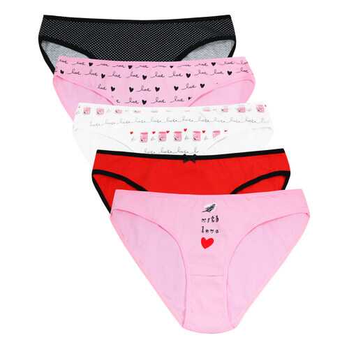 Комплект трусов женский Dominant 33000 BIKINI (5шт.) разноцветный 3/M в Глория Джинс